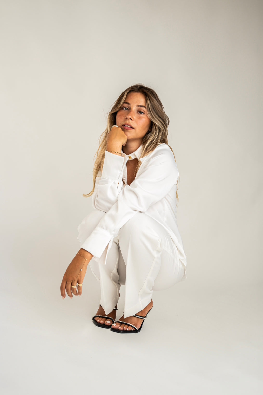 PANTALON DARCY ÉCRU
