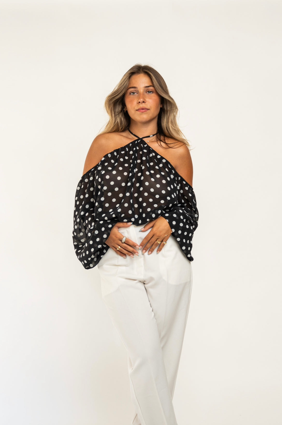 PANTALON DARCY ÉCRU
