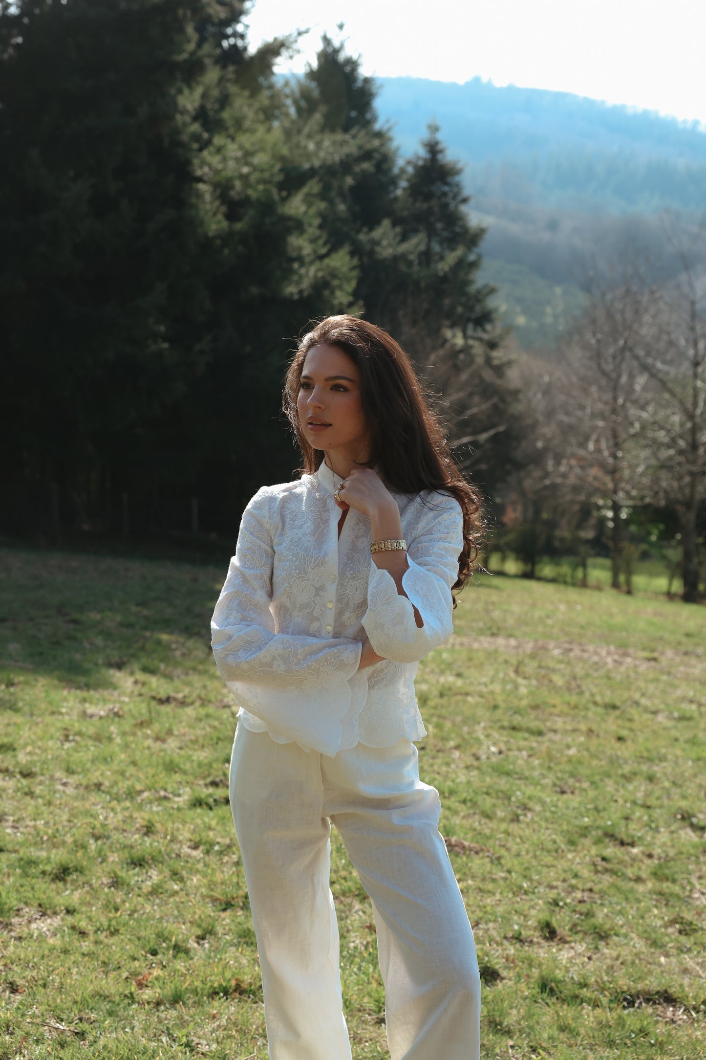 CHEMISIER LOUISA - BRODÉ