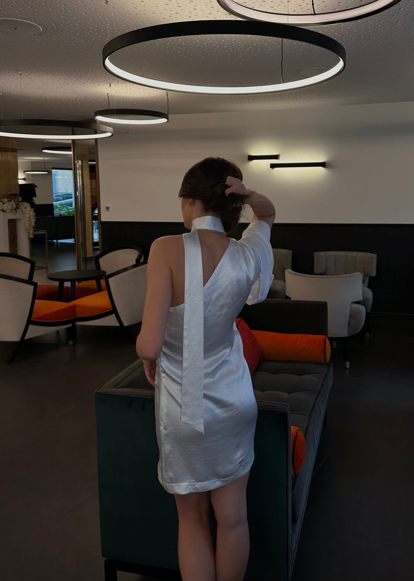 ROBE DINA ECRU