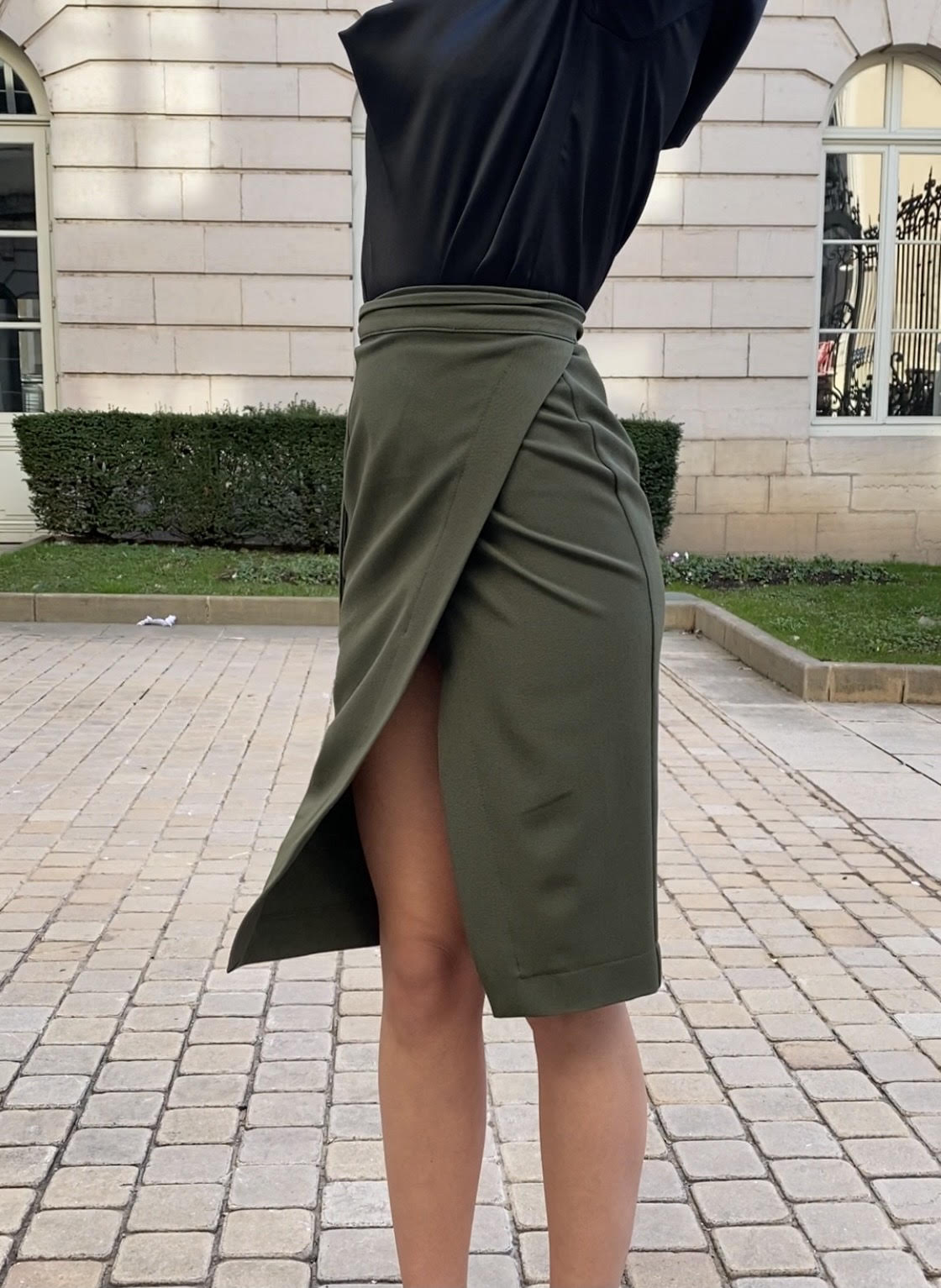 JUPE CARMEN KAKI