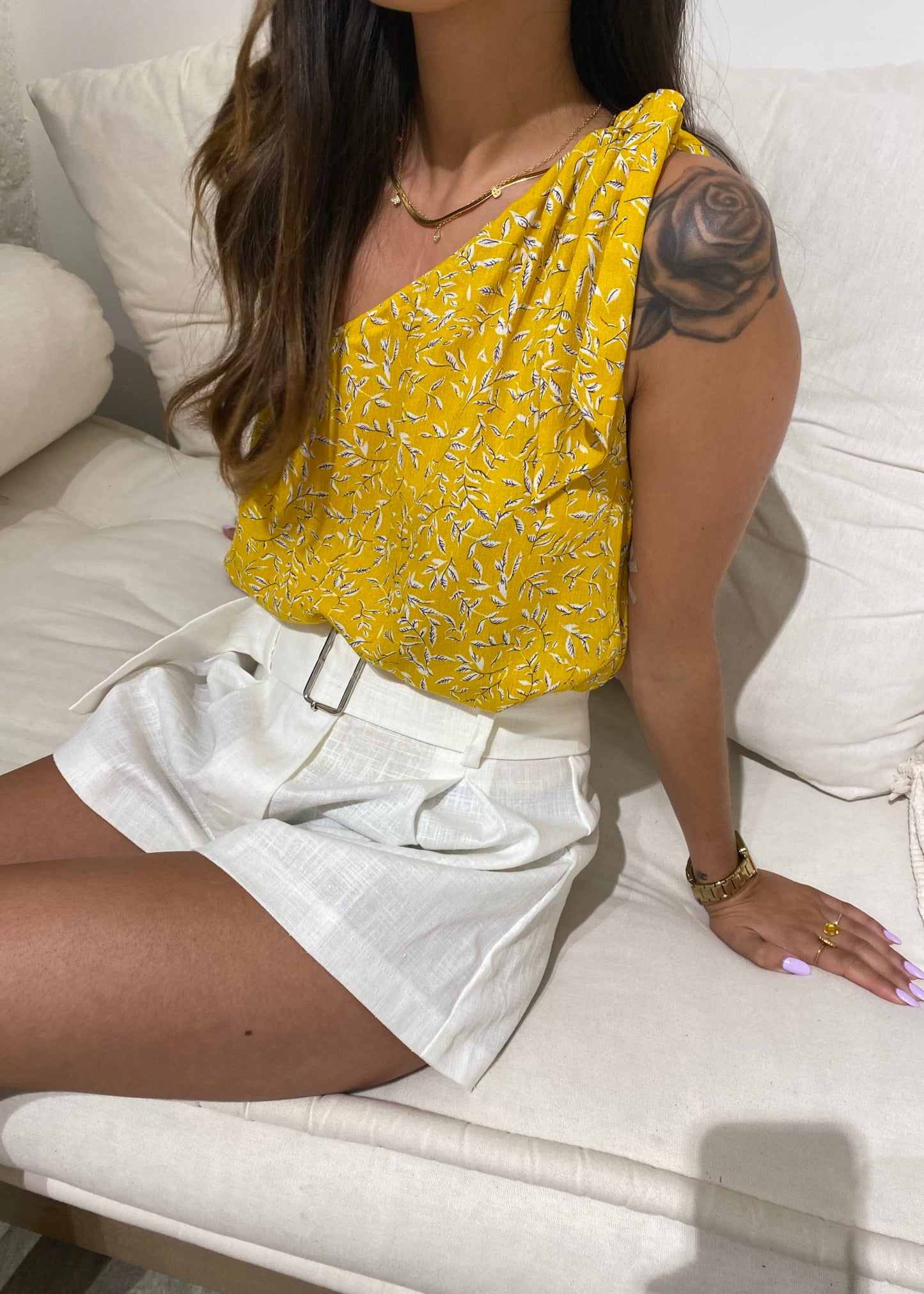 TOP CLEA JAUNE