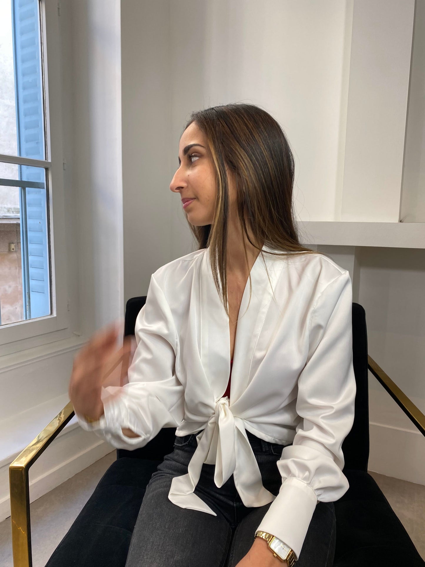 BLOUSE CHLOÉ SATIN