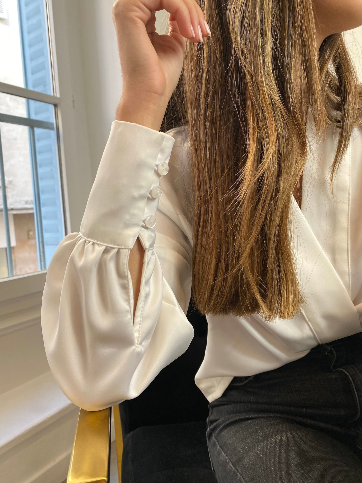 BLOUSE CHLOÉ SATIN