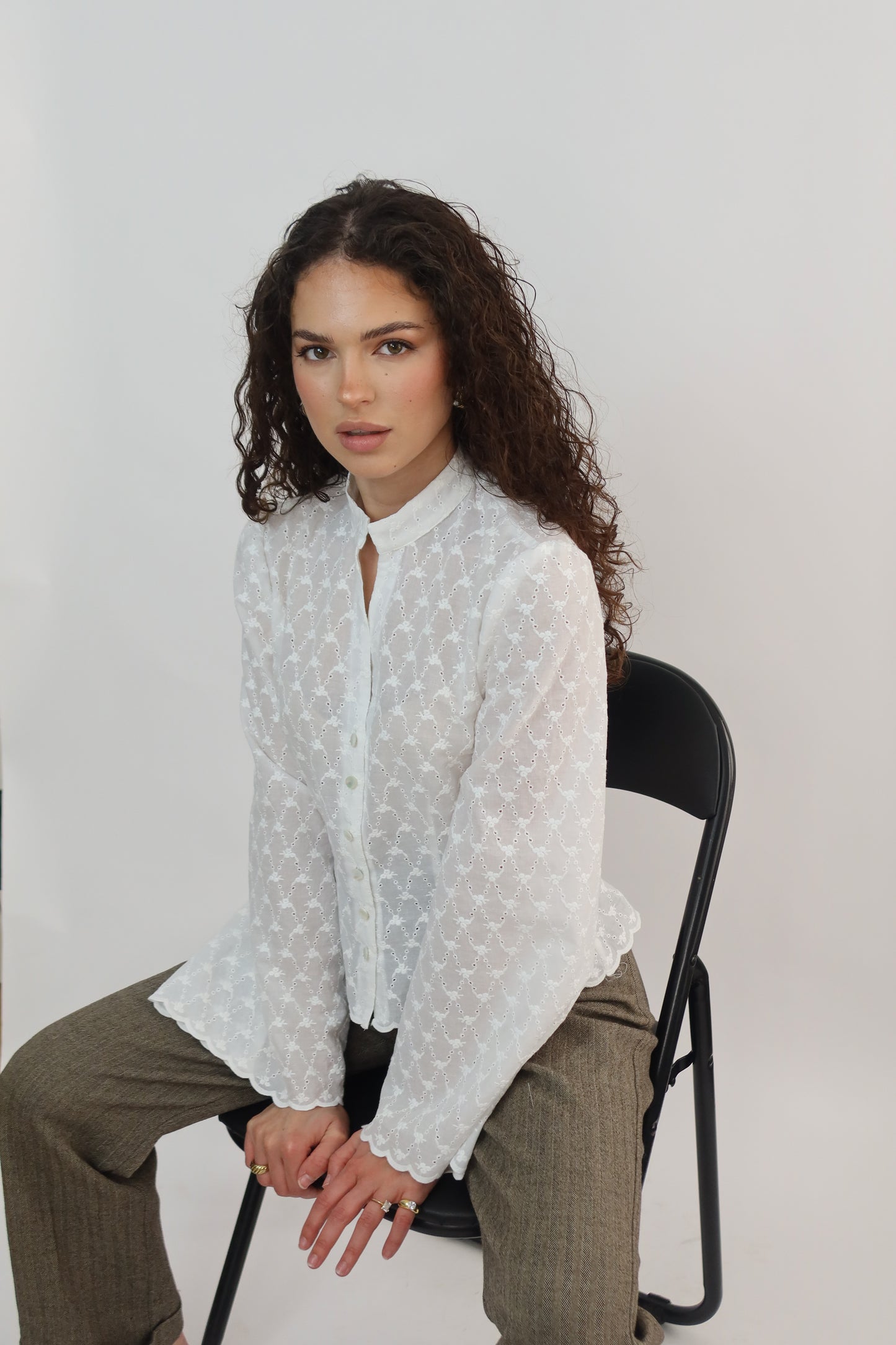 CHEMISIER LOUISA - BRODERIE ANGLAISE