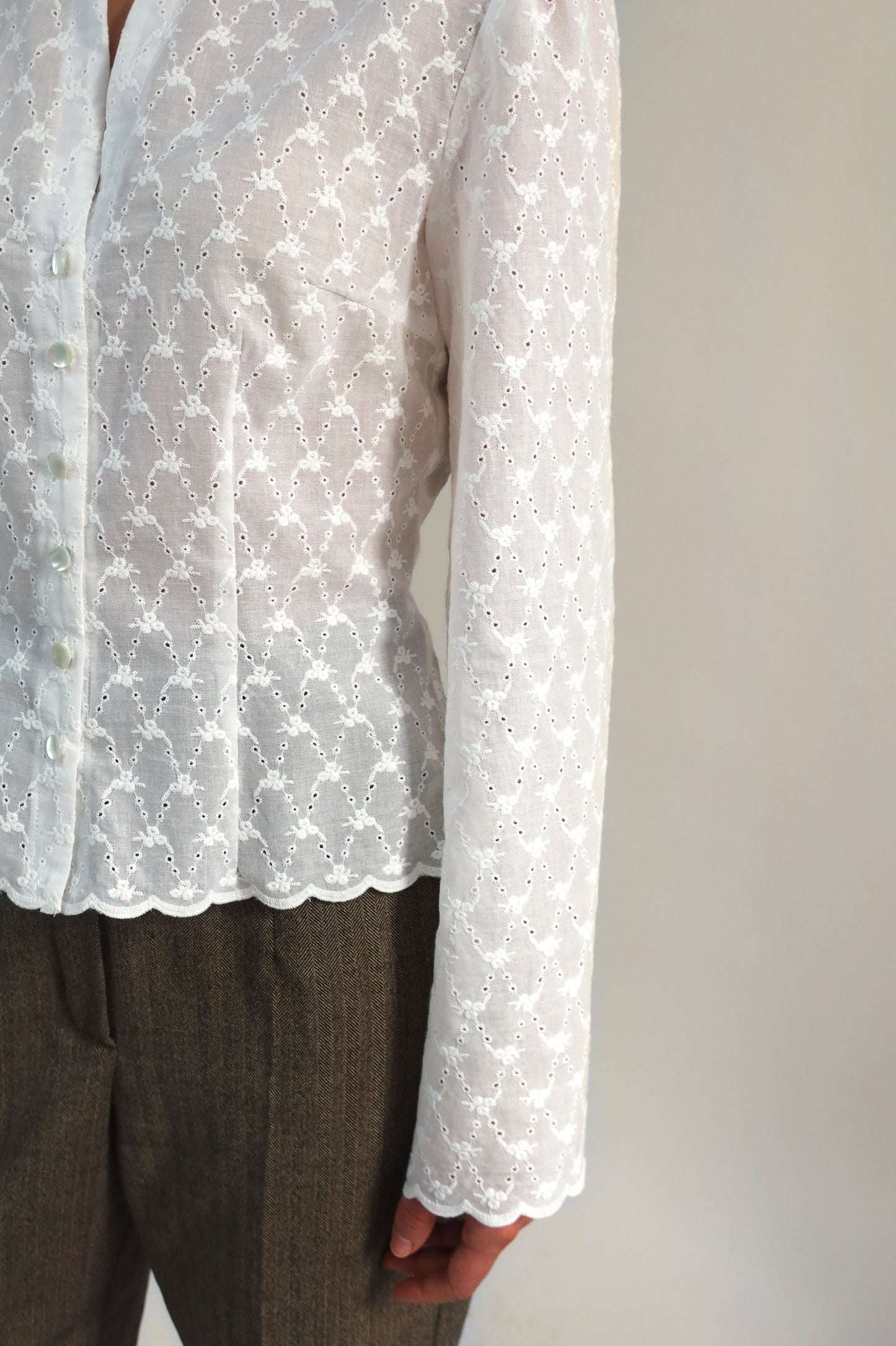 CHEMISIER LOUISA - BRODERIE ANGLAISE