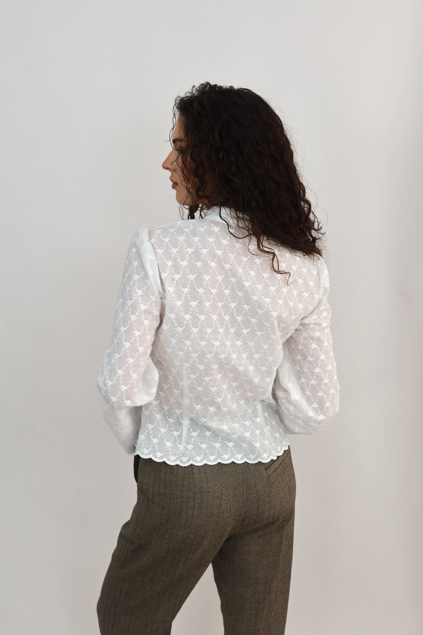 CHEMISIER LOUISA - BRODERIE ANGLAISE