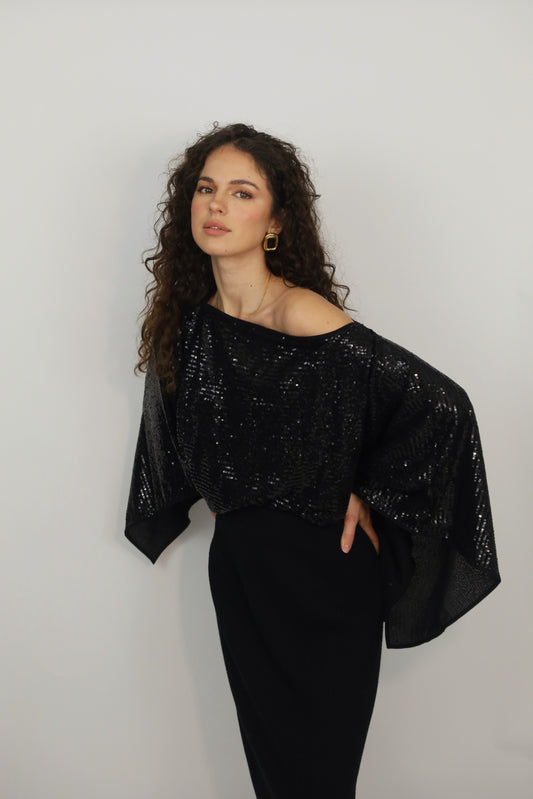 PONCHO SEQUIN