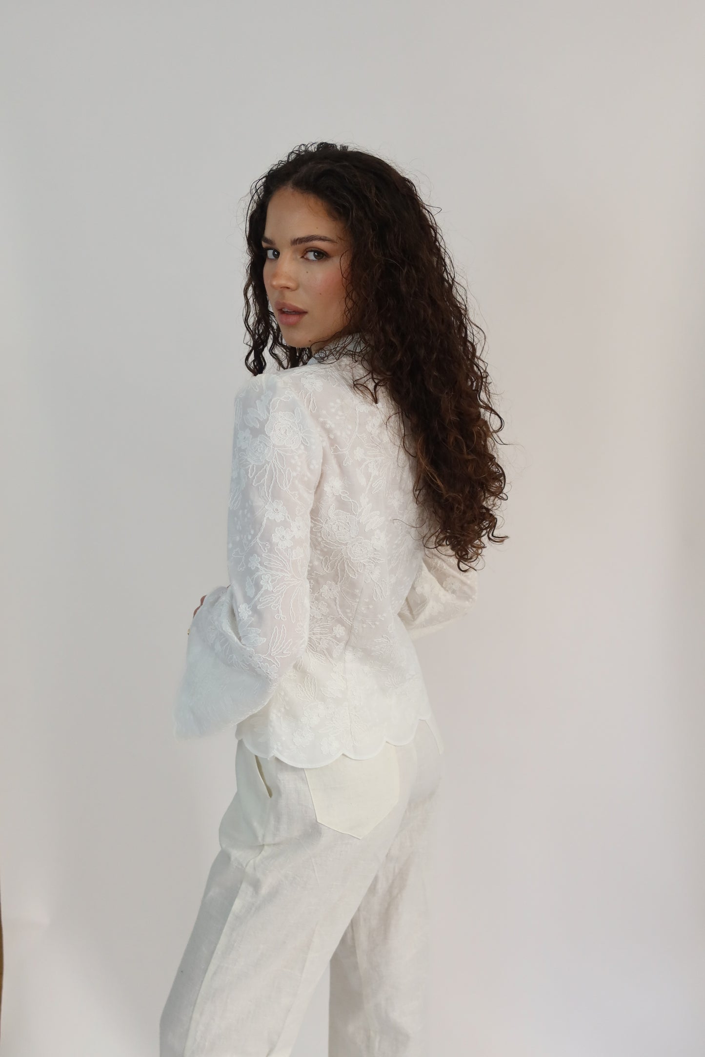 CHEMISIER LOUISA - BRODÉ