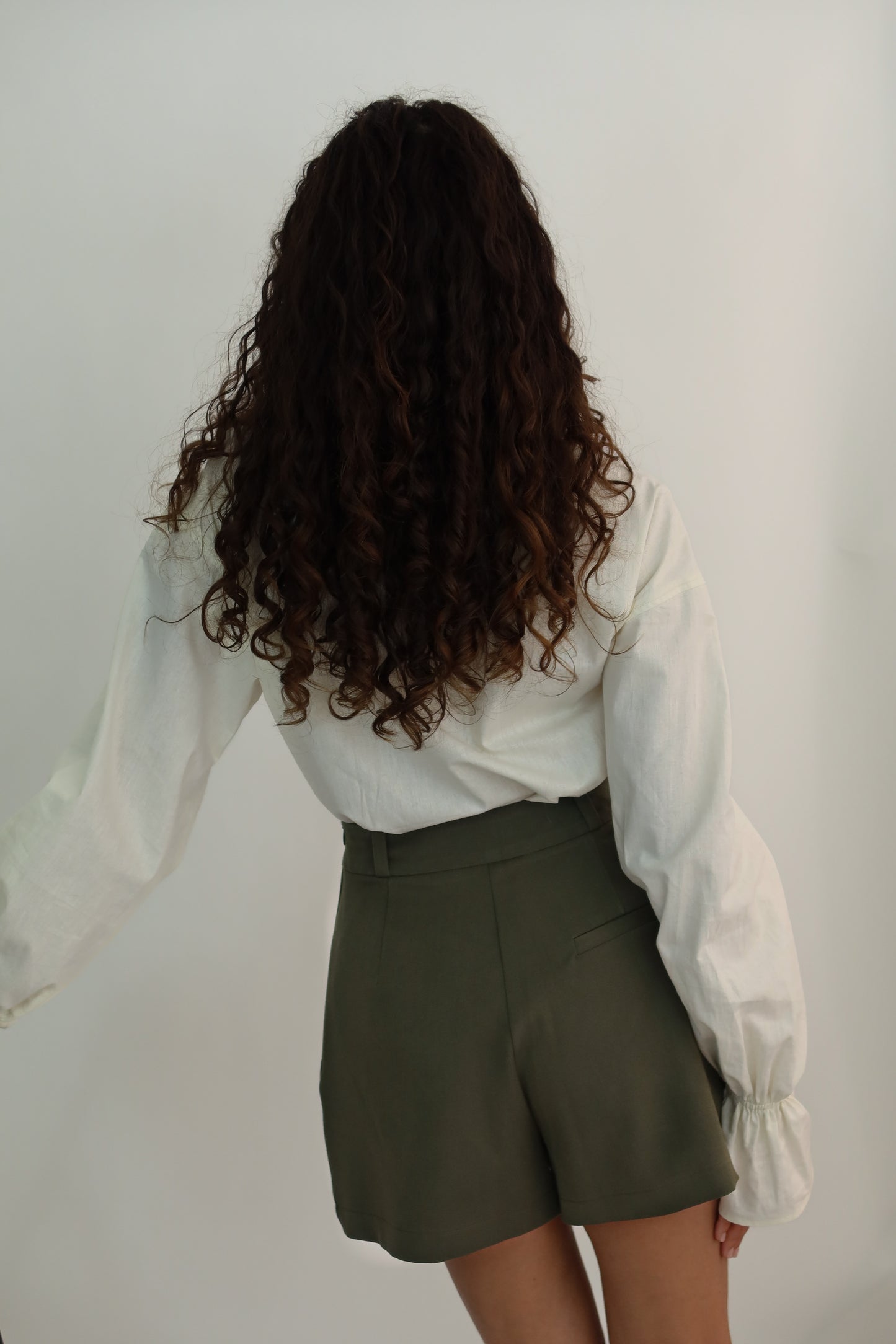 JUPE-SHORT MILLIE KAKI